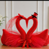 🦢 Handuk Swan Premium – Wedding Decoration